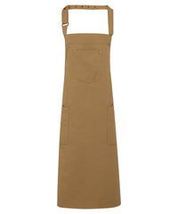 Chino cotton bib apron PR132