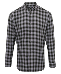 Mulligan check cotton long sleeve shirt PR250