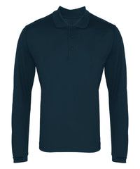 Long sleeve Coolchecker® piqué polo PR617