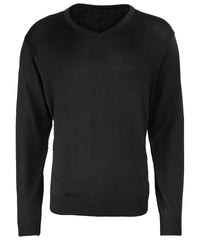 V-neck knitted sweater PR694