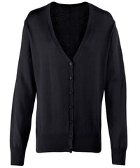 Women's button-through knitted cardigan PR697