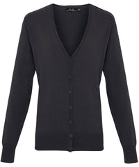Women's button-through knitted cardigan PR697