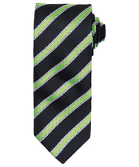Waffle stripe tie PR783