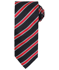 Waffle stripe tie PR783