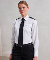Women's long sleeve pilot shirt