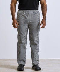 Pull-on chef’s trousers