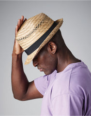 Beechfield Straw Summer Trilby