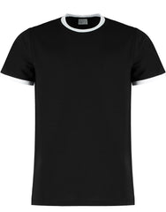 Kustom Kit Mens Fashion Fit Ringer Tee
