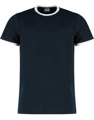 Kustom Kit Mens Fashion Fit Ringer Tee