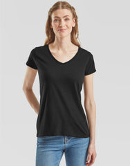Fruit Of The Loom Ladies' Iconic 150 V-Neck T-Shirt 61444