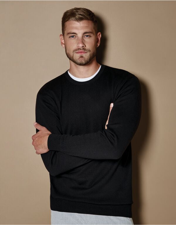 Kustom Kit Men Arundel Crew Neck Sweater