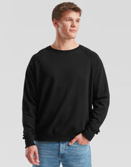 Fruit Of The Loom Men's Lightweight Raglan Sweatshirt 62138
