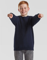Fruit Of The Loom Kid's Classic Raglan Sweatshirt 62039