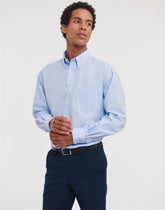 Russell Collection Men LS Classic Oxford
