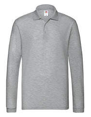 Fruit Of The Loom Men's Premium Long Sleeve Polo 63310