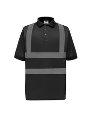 Yoko Hi-Vis Short Sleeve Polo Shirt