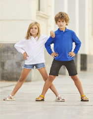 FOTL Kids 65/35 Long Sleeve Polo