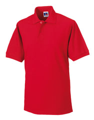 Russell Hardwearing Polycotton Polo 599M