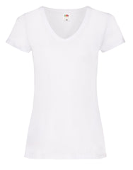 Fruit Of The Loom Ladies' Valueweight V-Neck T-Shirt 61398