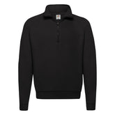 FOTL Mens Classic Zip Neck Sweat