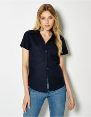 Kustom Kit Ladies SS Workwear Shirt
