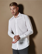 Kustom Kit Mens LS Slim Business Shirt