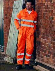 Yoko Hi-Vis Polycotton Coverall HV058-3M