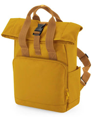Bagbase Mini Recycled Roll Top Backpack