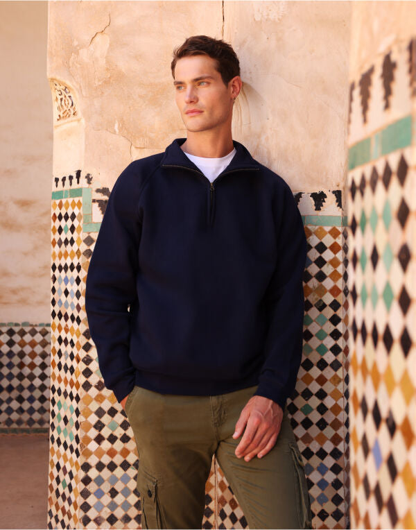FOTL Iconic Premium Zip Neck Sweat