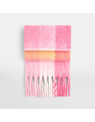 Beechfield Fluffy Check Scarf B494R