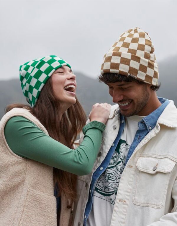 Beechfield Checkerboard Beanie