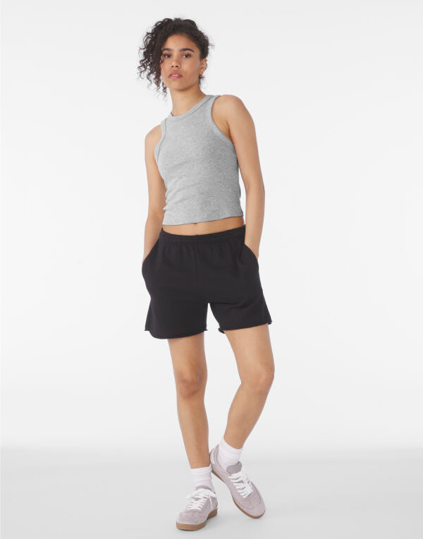 Bella Women's Micro Rib Racer Tank