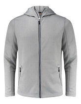 Printer Red Layback Full Zip Hoodie