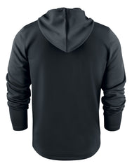 Printer Red Layback Full Zip Hoodie