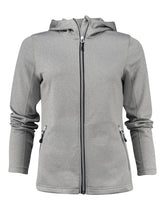 Printer Red Ladies Layback F/Z Hoodie