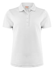 Printer Red Ladies Smash Polo Shirt