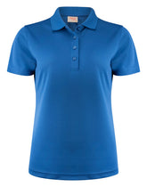 Printer Red Ladies Smash Polo Shirt