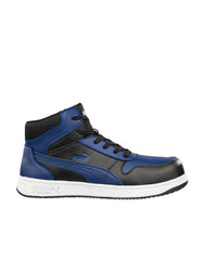 Puma Safety Frontcourt Blue/Black Mid S3L ESD PS630070