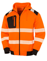 Result Recycled Recycled Zipped Safety Hoody R503X