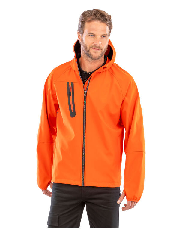 Result 3-Layer Recycled Hooded Softshell