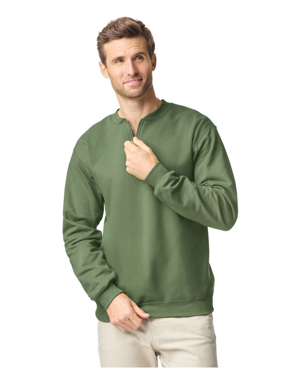 Gildan Softstyle Midweight 1/4 Zip Sweat