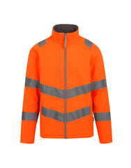 Regatta High Visibility Hi-Vis Pro Contract Ablaze 2 Layer Softshell Jacket (Class 3) TRA712