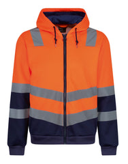 Regatta High Visibility Pro Hi Vis Full Zip Hoodie TRF625