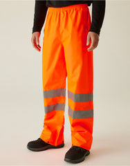Regatta High Visibility Pro Packaway Overtrousers TRW498