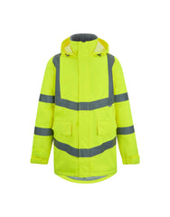 Regatta High Visibility Hi-Vis Pro Contract Dover Parka Jacket TRW600