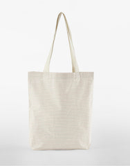 Westford Mill Striped Org Cotton Tote