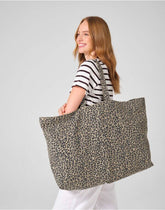 Westford Mill Leopard Print OversizeTote