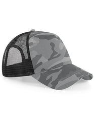Beechfield Camo Snapback Trucker