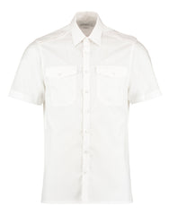 Kustom Kit Tailored Fit Short Sleeved Pilot Shirt KK133