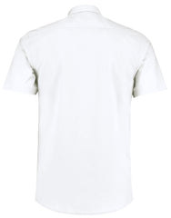 Kustom Kit Mens SS Tailored Poplin Shirt